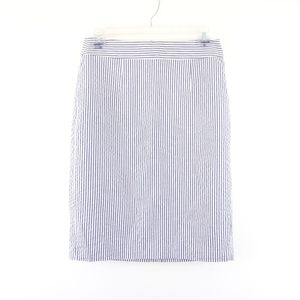 Banana Republic Skirts - Banana Republic Blue White Stripe Seersucker Skirt Banana Republic Skirts - Banana Republic Blue White Stripe Seersucker Skirt